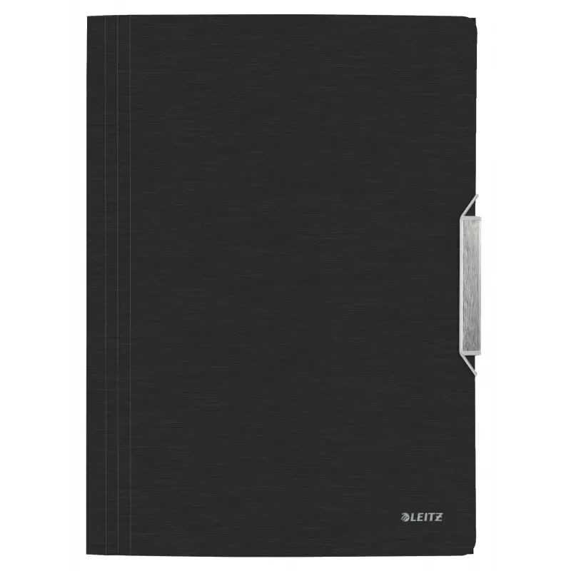 Leitz 3-Flap Folder Style PP A4, A4, polipropilenas (PP), juoda, 150 lapų, 80 g/m², elastinė juosta