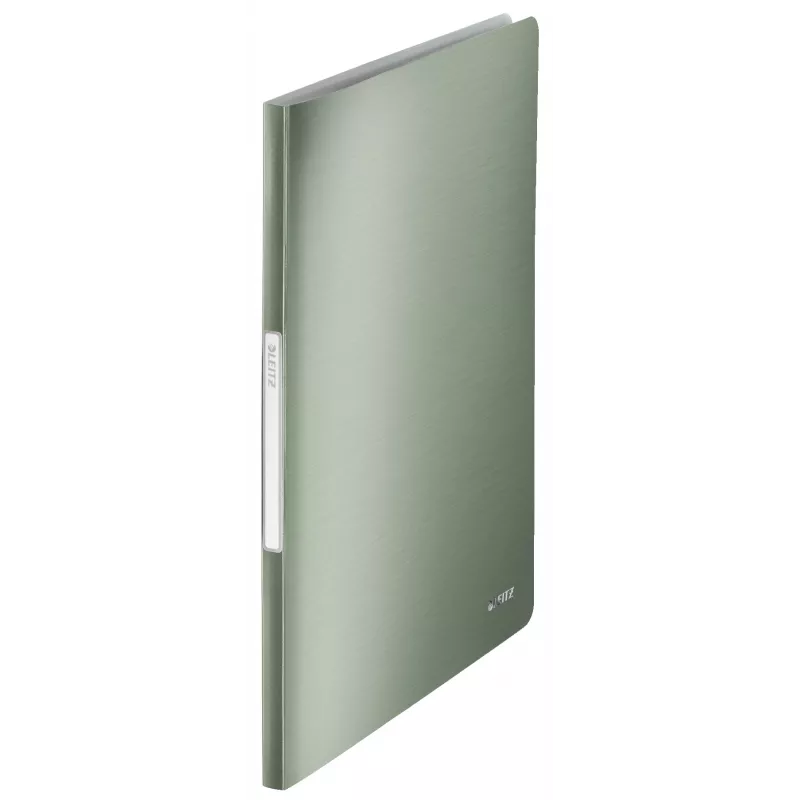 Leitz parodomasis aplankas Style PP 20 lapų, žalias, polivinilchloridas (PVC), 20 kišenių, A4, 231 mm, 13 mm