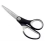 Leitz Titanium Quality žirklės 150 mm, suaugusiems, tiesaus kirpimo, vienos, juodos, metalinės, nerūdijantis plienas, titanas