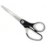 Leitz Titanium kokybiškos žirklės 205 mm, suaugusiems, tiesus pjūvis, viengubos, juoda, balta, nerūdijantis plienas, biuro žirklės