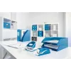 Leitz NeXXt segiklis su baterija WOW 5566, 10 lapų, 1 cm, plastikinis, mėlynas, baltas, baterija, 50 mm