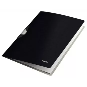 Leitz segtuvas ColorClip Professional, A4, polipropilenas (PP), juodas, 40 lapų, 80 g/m², 222 mm