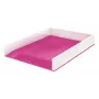 Leitz laiškų dėklas WOW Dual Colour, plastikinis, metalo blizgesio, rožinis, A4, 267 mm, 336 mm, 49 mm