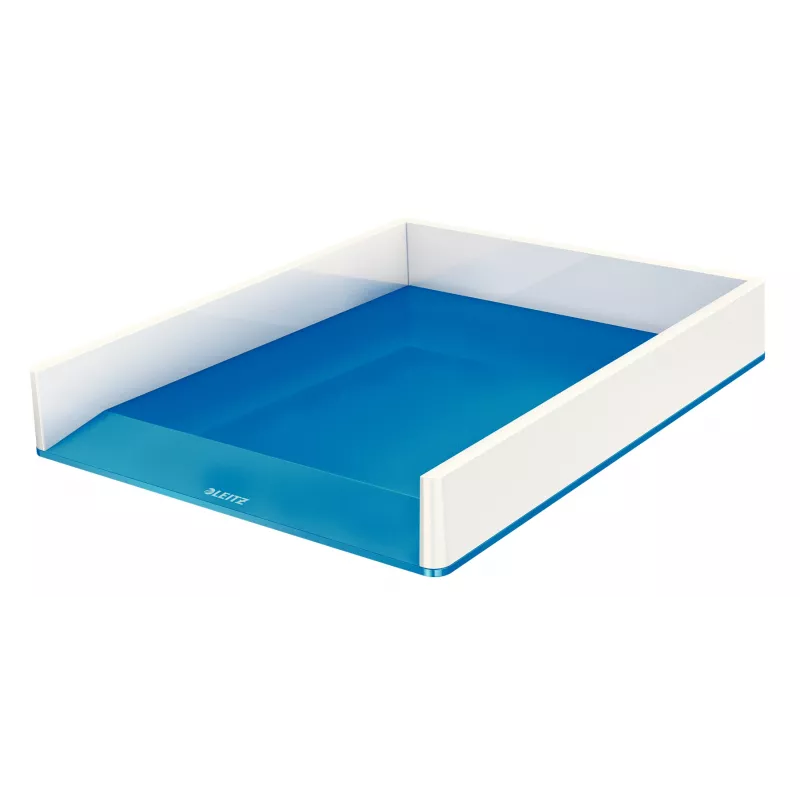 Leitz laiškų dėklas WOW Dual Colour, plastikas, mėlynas, metalinis, A4, 267 mm, 336 mm, 49 mm