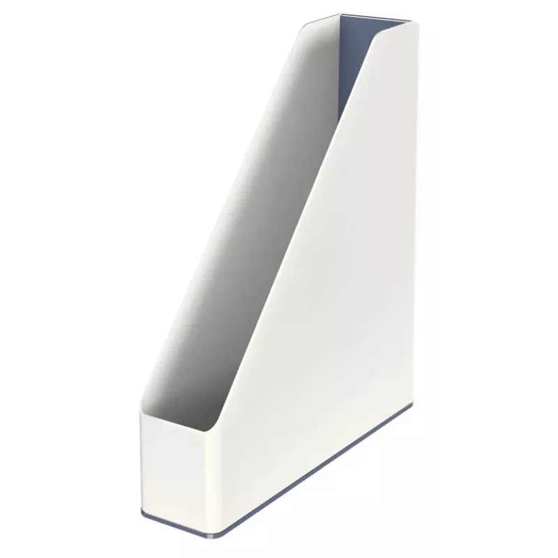Leitz Magazine File WOW Dual Colour, baltas, plastikinis, A4, 272 mm, 318 mm, 430 g