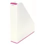 Leitz žurnalų dėtuvė WOW Dual Colour, rožinė, balta, plastikas, A4, 272 mm, 318 mm, 430 g