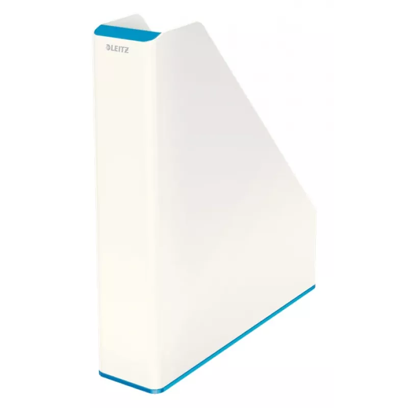 Leitz žurnalų dėklas WOW Dual Colour, mėlynas, baltas, plastikas, A4, 272 mm, 318 mm, 430 g