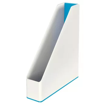Leitz žurnalų dėklas WOW Dual Colour, mėlynas, baltas, plastikas, A4, 272 mm, 318 mm, 430 g