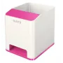 Leitz Sound Pen Holder WOW, Pink, White, Polystyrene, 90 mm, 101 mm, 100 mm, 140 g