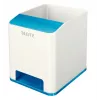 Leitz Sound Pen Holder WOW, mėlyna, balta, polistirenas, 90 mm, 101 mm, 100 mm, 140 g