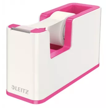 Leitz juostos dalytuvas WOW, 1,9 cm, 33 m, polistirenas, metalinė, rožinė, 51 mm, 126 mm