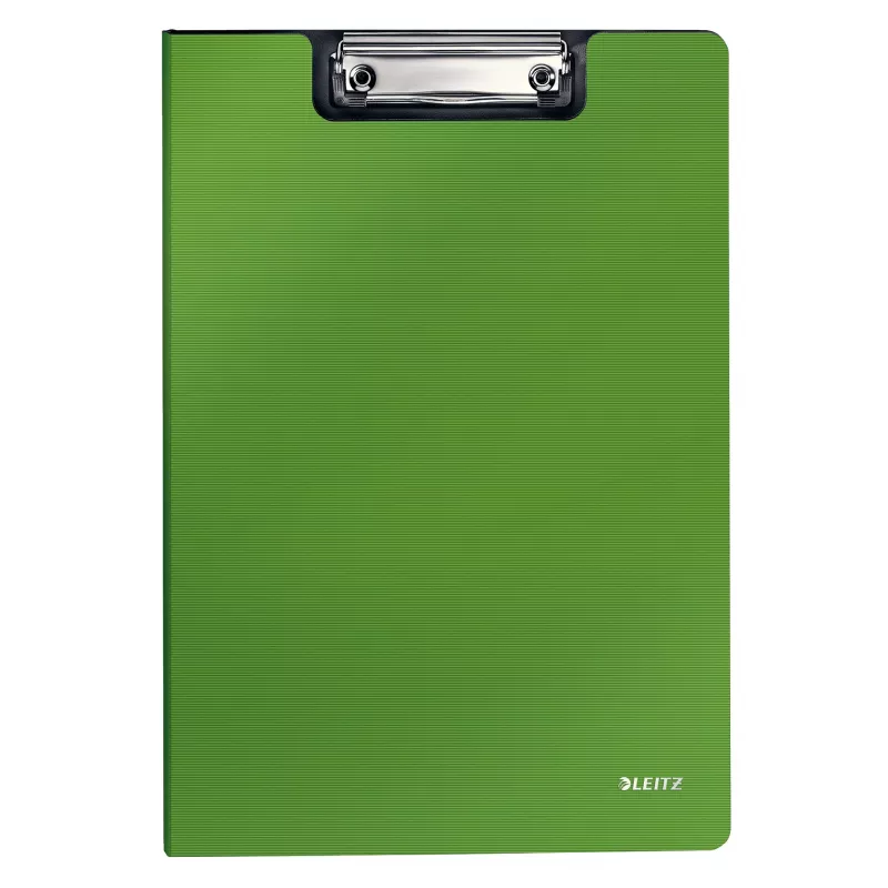 Leitz Clipfolder su priekiniu viršeliu Solid, A4, žalias, 75 lapai, poliputė, 229 mm, 16 mm