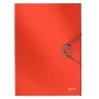 Leitz 3-Flap Folder Solid PP A4, aplankas su atvartais, A4, polipropilenas (PP), raudonas, 150 lapų, 80 g/m²