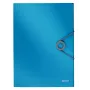 Leitz 3-Flap aplankas Solid PP A4, Aplankas su atvartais, A4, Polipropilenas (PP), Mėlynas, 150 lapų, 80 g/m²