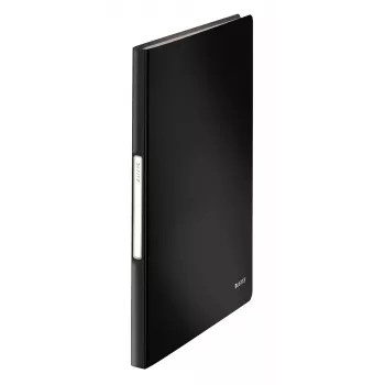Leitz parodomasis aplankas Solid PP 40 kišenėms, juodas