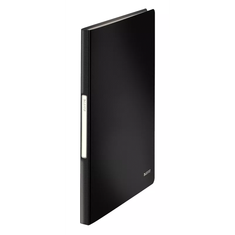 Leitz parodomasis aplankas Solid PP 40 kišenėms, juodas