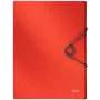 Leitz Box File Solid PP 30 mm, aplankas su atvartu, A4, polipropilenas (PP), raudona, 250 lapų, 80 g/m²