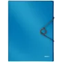 Leitz Box File Solid PP 30 mm, aplankas su atvartu, A4, polipropilenas (PP), mėlynas, 250 lapų, 80 g/m²