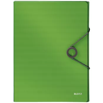 Leitz dėžė Solid PP 30 mm, aplankas su atvartu, A4, polipropilenas (PP), žalia, 250 lapų, 80 g/m²
