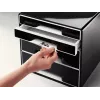 Leitz Desk Cube 4-drawer, 4 stalčiai, Plastikas, Juoda, 1 vnt., 270 mm, 287 mm