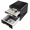Leitz Desk Cube 4-drawer, 4 stalčiai, Plastikas, Juoda, 1 vnt., 270 mm, 287 mm