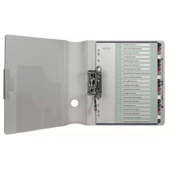 Leitz Index PC Printable 1-20 Style PP A4+, Skaitmeninis skirtukų rodyklė, Polipropilenas (PP), Įvairiaspalvis, Portretas, A4 Maxi, 245 mm