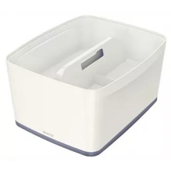 Leitz MyBox Organiser Tray with handle Large, Storage, White, Plastic, 307 mm, 375 mm, 101 mm, 740 g