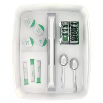 Leitz MyBox Organiser Tray with handle Large, Storage, White, Plastic, 307 mm, 375 mm, 101 mm, 740 g