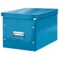 „Leitz Box Click & Store WOW Cube Large“ laikymo dėžė, Laikymo dėžė, Mėlyna, Stačiakampė, Kartonas, Vienspalvė, Vidaus naudojimui