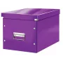Leitz Box Click & Store WOW Cube Didelė laikymo dėžė, Laikymo dėžė, Violetinė, Stačiakampė, Kartonas, Vienspalvė, Vidaus