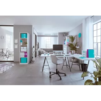 Leitz Box Click & Store WOW Cube Didelė laikymo dėžė, Laikymo dėžė, Violetinė, Stačiakampė, Kartonas, Vienspalvė, Vidaus