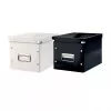 Leitz Click & Store WOW Cube vidutinė dėžė, violetinė, kartoninė, 260 mm, 260 mm, 240 mm