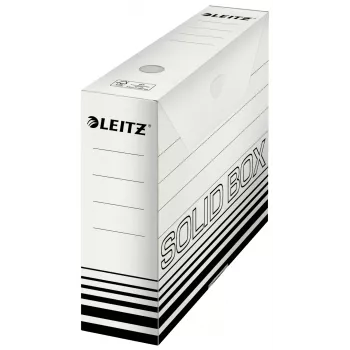 Leitz 61270001 dokumentų laikymo dėžutė Kartonas Juoda, Balta