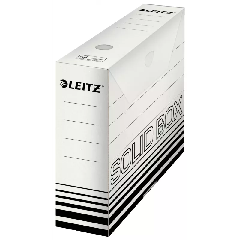 Leitz 61270001 dokumentų laikymo dėžutė Kartonas Juoda, Balta