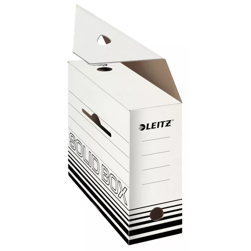 Leitz 61280001 bylų saugojimo dėžutė Kartonas Juoda