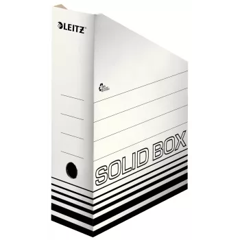 Leitz 46070001 dokumentų saugojimo dėžutė Kartonas Juoda, Balta