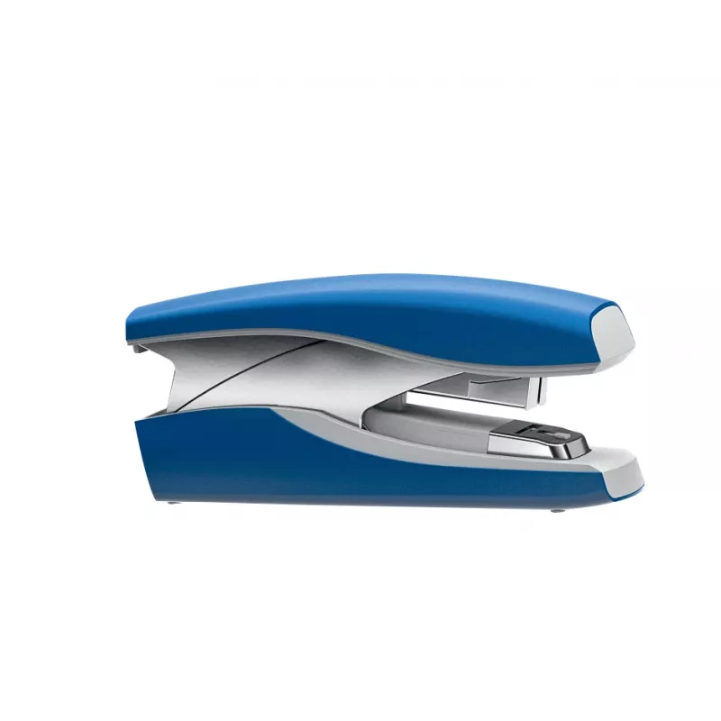 Leitz segiklis Softpress Flat Clinch 30 lapų, 30 lapų, Mėlynas, Plokščias suspaudimas, Leitz Softpress segės, Plastikas, 80 g/m²