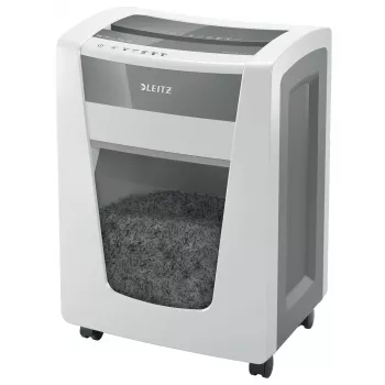 Leitz IQ Office Pro popieriaus smulkintuvas P5, mikropjovimas, 23 cm, 2 x 15 mm, 30 l, 300 lapų, 55 dB