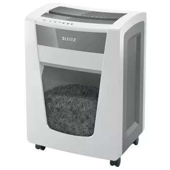 Leitz IQ Office Pro popieriaus smulkintuvas P4, kryžminis smulkinimas, 23 cm, 4 x 40 mm, 30 l, 275 lapų, 55 dB
