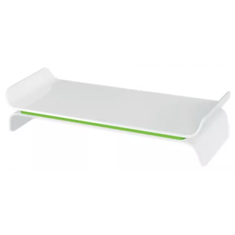 Leitz Monitor Stand Adjustable Ergo WOW, 68,6 cm (27 colių), Aukščio reguliavimas, Žalia, Balta