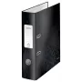 Leitz Lever Arch File 180° WOW POB/Laminated A4/80mm, A4, Carton, Juoda, 600 sheets, 80 g/m², 8 cm
