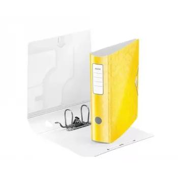 Leitz svirtinė segtuvo byla Active PP WOW A4/80 mm, A4, polifoam, geltona, 500 lapų, 80 g/m², 8,2 cm