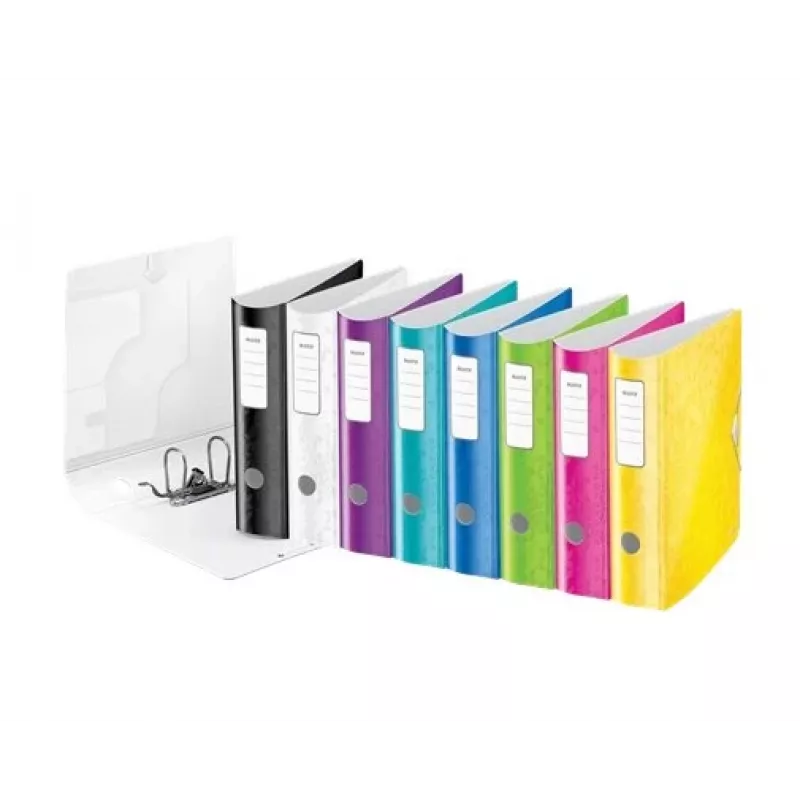 Leitz svirtinė segtuvo byla Active PP WOW A4/80 mm, A4, polifoam, geltona, 500 lapų, 80 g/m², 8,2 cm