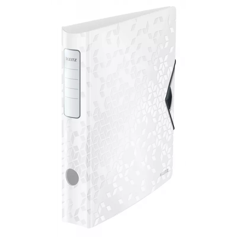 Leitz svirties archyvinis segtuvas Active PP WOW A4/65mm, A4, D-žiedas, saugojimas, poliuretano putplastis, balta, 350 lapų