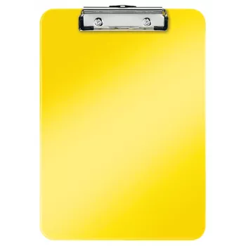 Leitz Clipboard without frontcover WOW, A4, Plastikinis, Geltonas, 80 lapų, 228 mm, 320 mm