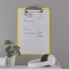 Leitz Clipboard without frontcover WOW, A4, Plastikinis, Geltonas, 80 lapų, 228 mm, 320 mm