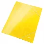 Leitz 3-Flap Folder WOW Card/POB A4, Pristatymo aplankas, A4, Polipropilenas (PP), Geltona, 250 lapų, 80 g/m²