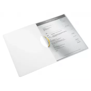 Leitz Clip file ColorClip WOW A4 PP, pristatymo aplankas, A4, polipropilenas (PP), geltona, 30 lapų, 80 g/m²