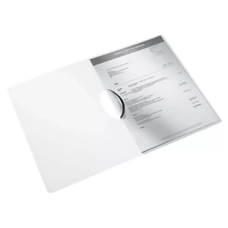 Leitz Clip file ColorClip WOW A4 PP, pristatymo aplankas, A4, polipropilenas (PP), juoda, blizgus, 30 lapų