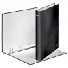 Leitz Ringbinder WOW Laminuotas A4+ 4DR/25mm, A4, Apvalus žiedas, Laikymui, Kartonas, Juoda, Blizgus